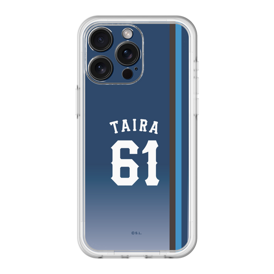 スリムプロテクションプレミアムケース［ 埼玉西武ライオンズ- #61 TAIRA - ビジター ］