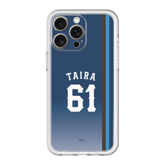 スリムプロテクションプレミアムケース［ 埼玉西武ライオンズ- #61 TAIRA - ビジター ］