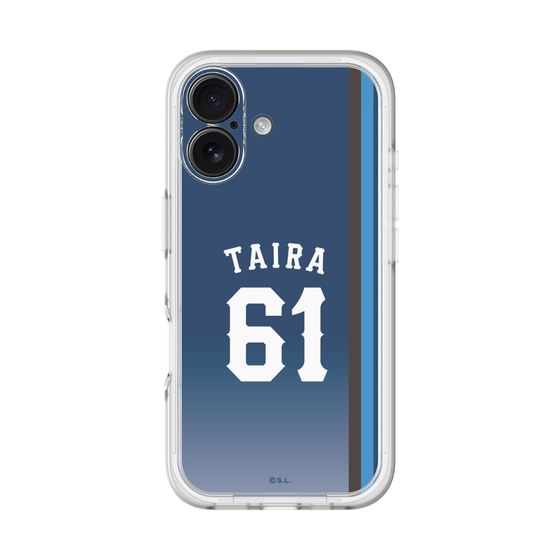 スリムプロテクションプレミアムケース［ 埼玉西武ライオンズ- #61 TAIRA - ビジター ］