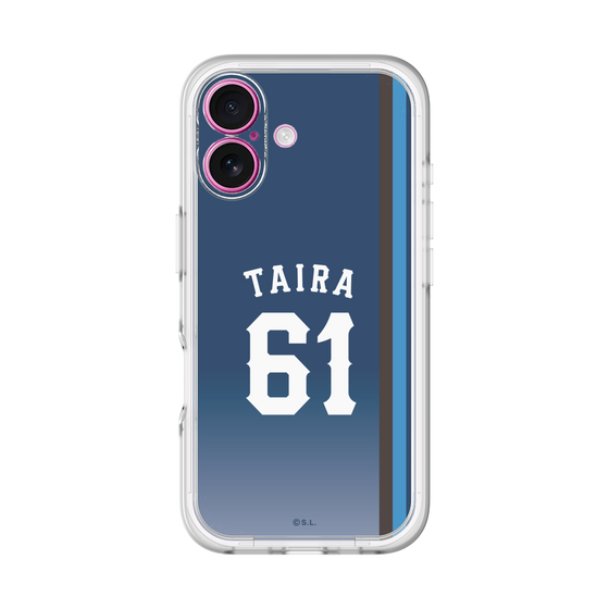スリムプロテクションプレミアムケース［ 埼玉西武ライオンズ- #61 TAIRA - ビジター ］