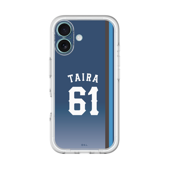スリムプロテクションプレミアムケース［ 埼玉西武ライオンズ- #61 TAIRA - ビジター ］