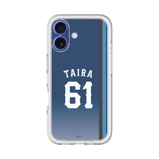 スリムプロテクションプレミアムケース［ 埼玉西武ライオンズ- #61 TAIRA - ビジター ］