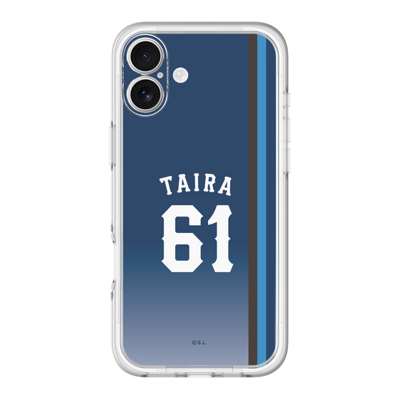 スリムプロテクションプレミアムケース［ 埼玉西武ライオンズ- #61 TAIRA - ビジター ］