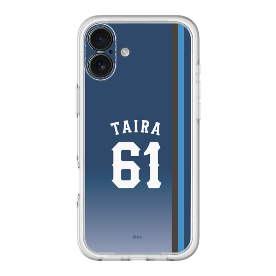 スリムプロテクションプレミアムケース［ 埼玉西武ライオンズ- #61 TAIRA - ビジター ］