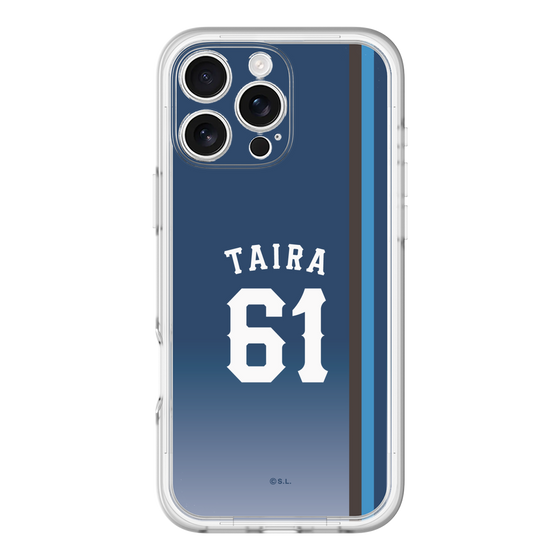 スリムプロテクションプレミアムケース［ 埼玉西武ライオンズ- #61 TAIRA - ビジター ］