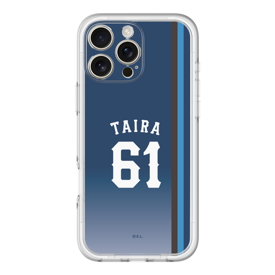 スリムプロテクションプレミアムケース［ 埼玉西武ライオンズ- #61 TAIRA - ビジター ］