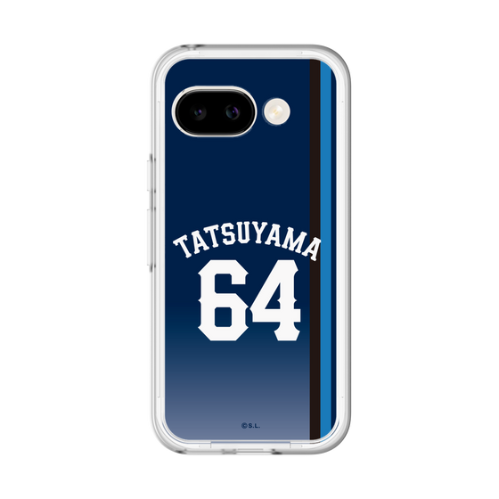 スリムプロテクションプレミアムケース［ 埼玉西武ライオンズ- #64 TATSUYAMA - ビジター ］