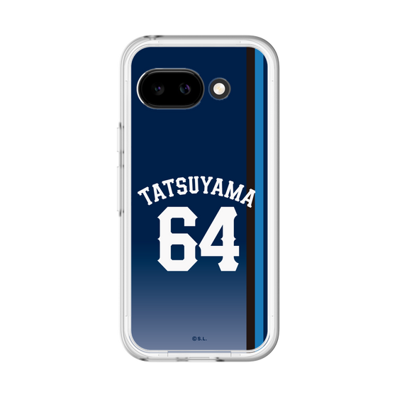 スリムプロテクションプレミアムケース［ 埼玉西武ライオンズ- #64 TATSUYAMA - ビジター ］