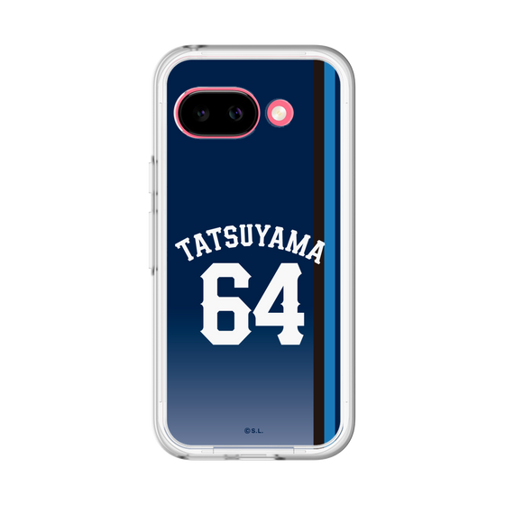 スリムプロテクションプレミアムケース［ 埼玉西武ライオンズ- #64 TATSUYAMA - ビジター ］