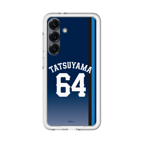 スリムプロテクションプレミアムケース［ 埼玉西武ライオンズ- #64 TATSUYAMA - ビジター ］