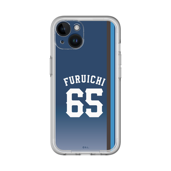 スリムプロテクションプレミアムケース［ 埼玉西武ライオンズ- #65 FURUICHI - ビジター ］