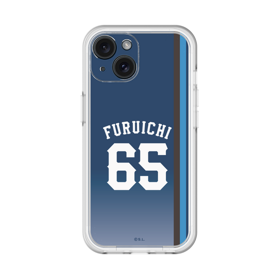 スリムプロテクションプレミアムケース［ 埼玉西武ライオンズ- #65 FURUICHI - ビジター ］