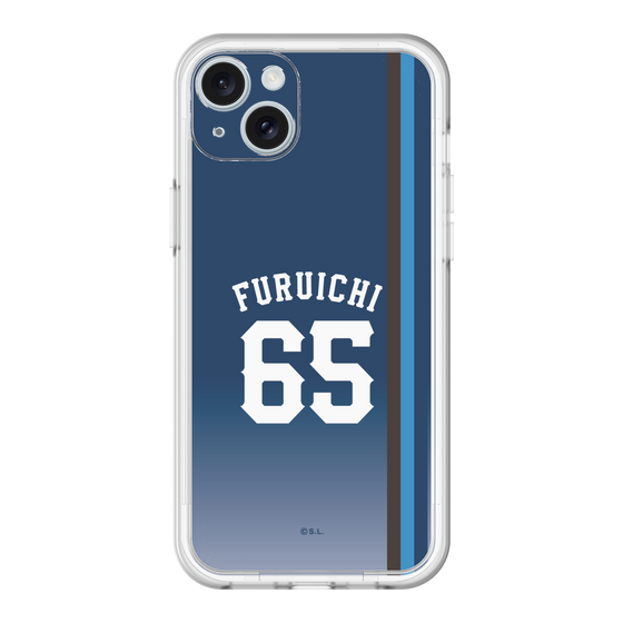 スリムプロテクションプレミアムケース［ 埼玉西武ライオンズ- #65 FURUICHI - ビジター ］
