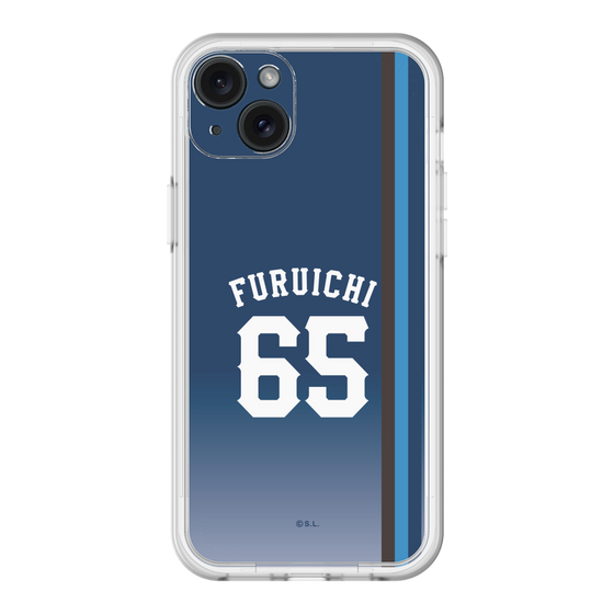 スリムプロテクションプレミアムケース［ 埼玉西武ライオンズ- #65 FURUICHI - ビジター ］