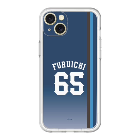 スリムプロテクションプレミアムケース［ 埼玉西武ライオンズ- #65 FURUICHI - ビジター ］