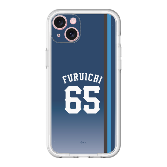 スリムプロテクションプレミアムケース［ 埼玉西武ライオンズ- #65 FURUICHI - ビジター ］