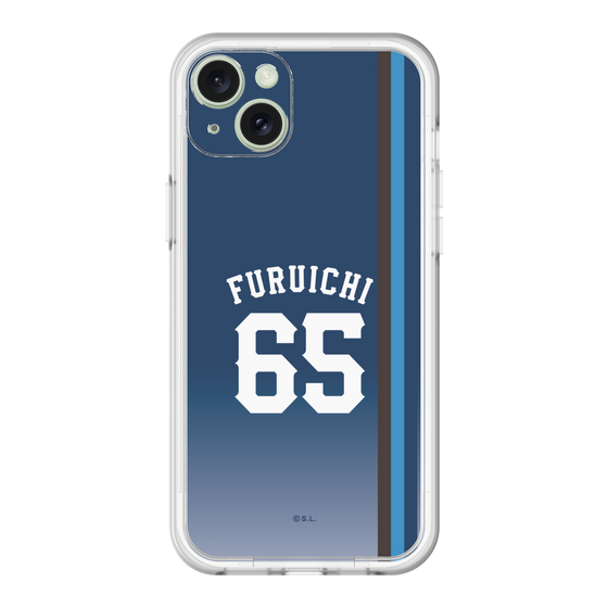 スリムプロテクションプレミアムケース［ 埼玉西武ライオンズ- #65 FURUICHI - ビジター ］