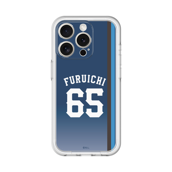 スリムプロテクションプレミアムケース［ 埼玉西武ライオンズ- #65 FURUICHI - ビジター ］