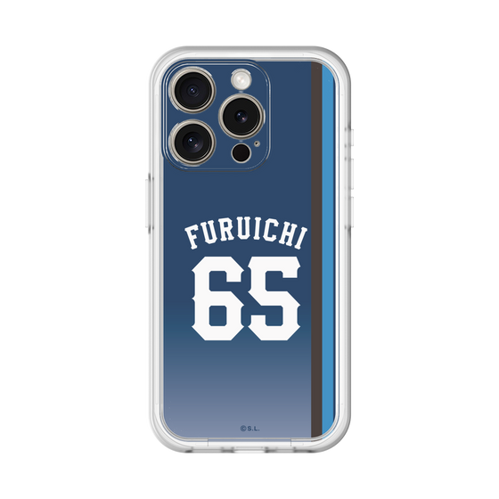 スリムプロテクションプレミアムケース［ 埼玉西武ライオンズ- #65 FURUICHI - ビジター ］
