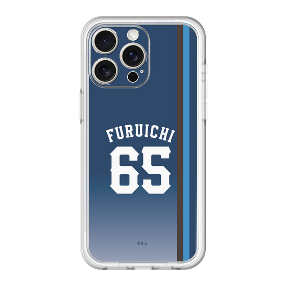 スリムプロテクションプレミアムケース［ 埼玉西武ライオンズ- #65 FURUICHI - ビジター ］