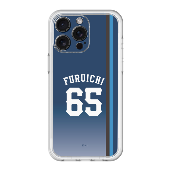 スリムプロテクションプレミアムケース［ 埼玉西武ライオンズ- #65 FURUICHI - ビジター ］