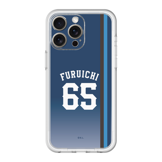 スリムプロテクションプレミアムケース［ 埼玉西武ライオンズ- #65 FURUICHI - ビジター ］