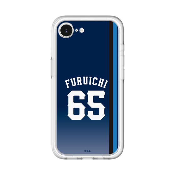 スリムプロテクションプレミアムケース［ 埼玉西武ライオンズ- #65 FURUICHI - ビジター ］