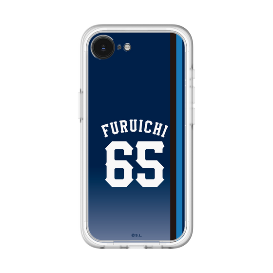 スリムプロテクションプレミアムケース［ 埼玉西武ライオンズ- #65 FURUICHI - ビジター ］