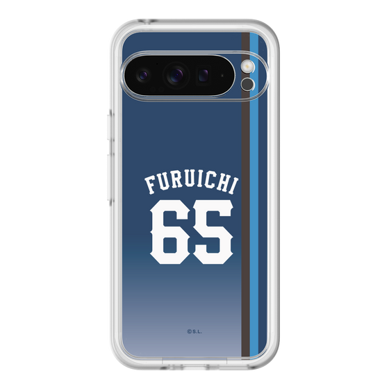 スリムプロテクションプレミアムケース［ 埼玉西武ライオンズ- #65 FURUICHI - ビジター ］