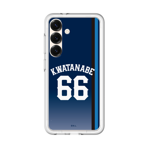 スリムプロテクションプレミアムケース［ 埼玉西武ライオンズ- #66 WATANABE - ビジター ］