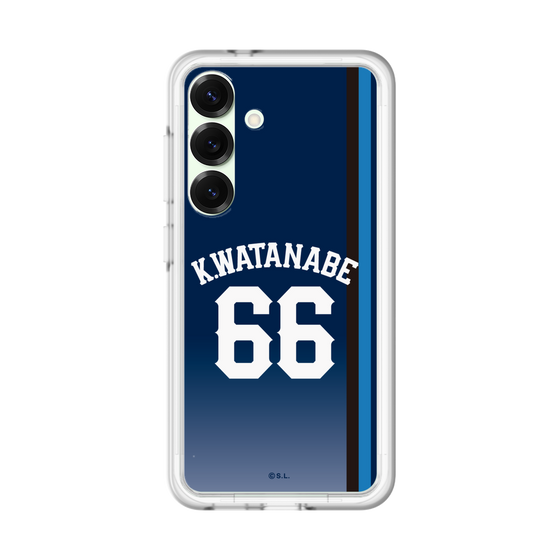 スリムプロテクションプレミアムケース［ 埼玉西武ライオンズ- #66 WATANABE - ビジター ］