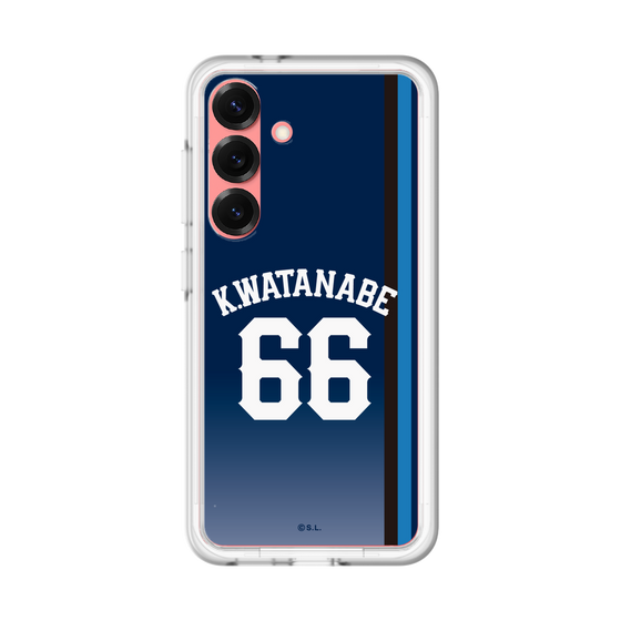 スリムプロテクションプレミアムケース［ 埼玉西武ライオンズ- #66 WATANABE - ビジター ］