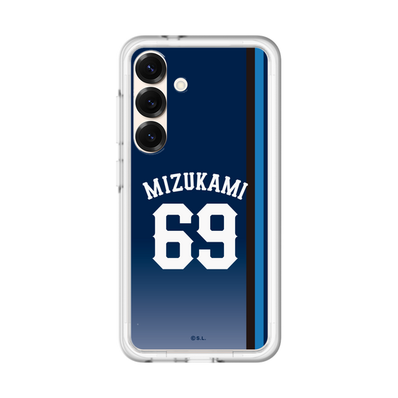 スリムプロテクションプレミアムケース［ 埼玉西武ライオンズ- #69 MIZUKAMI - ビジター ］