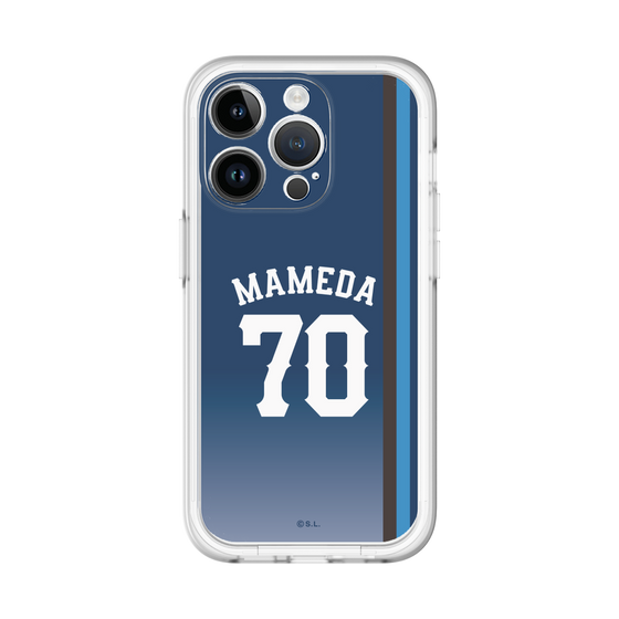 スリムプロテクションプレミアムケース［ 埼玉西武ライオンズ- #70 MAMEDA - ビジター ］