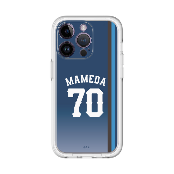 スリムプロテクションプレミアムケース［ 埼玉西武ライオンズ- #70 MAMEDA - ビジター ］