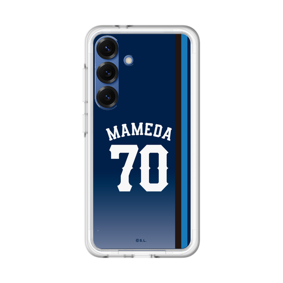 スリムプロテクションプレミアムケース［ 埼玉西武ライオンズ- #70 MAMEDA - ビジター ］