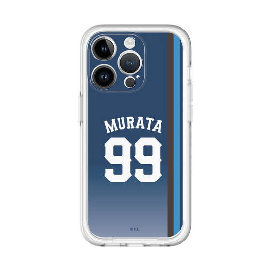 スリムプロテクションプレミアムケース［ 埼玉西武ライオンズ- #99 MURATA - ビジター ］