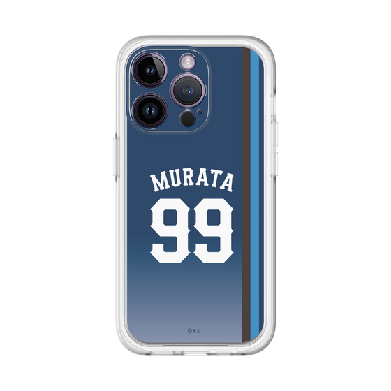 スリムプロテクションプレミアムケース［ 埼玉西武ライオンズ- #99 MURATA - ビジター ］