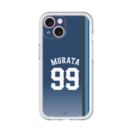 スリムプロテクションプレミアムケース［ 埼玉西武ライオンズ- #99 MURATA - ビジター ］