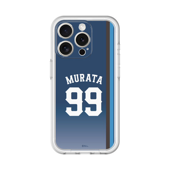 スリムプロテクションプレミアムケース［ 埼玉西武ライオンズ- #99 MURATA - ビジター ］