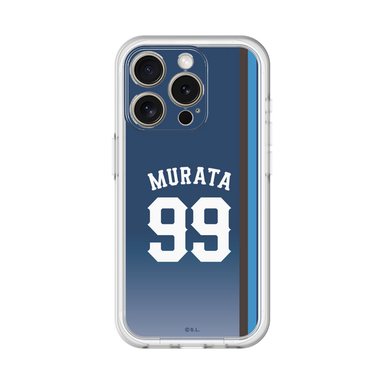スリムプロテクションプレミアムケース［ 埼玉西武ライオンズ- #99 MURATA - ビジター ］
