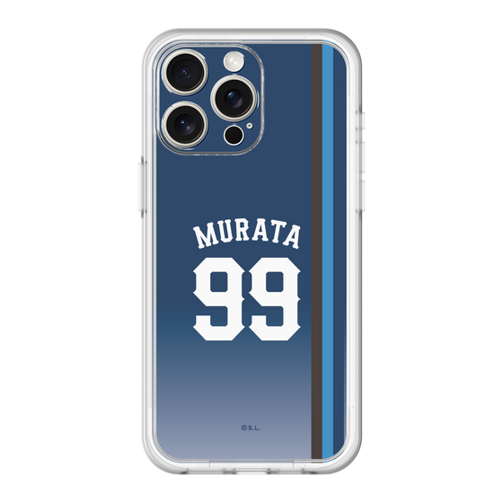 スリムプロテクションプレミアムケース［ 埼玉西武ライオンズ- #99 MURATA - ビジター ］