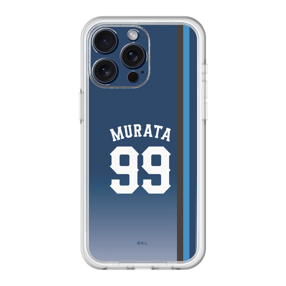 スリムプロテクションプレミアムケース［ 埼玉西武ライオンズ- #99 MURATA - ビジター ］