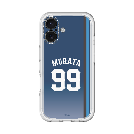 スリムプロテクションプレミアムケース［ 埼玉西武ライオンズ- #99 MURATA - ビジター ］