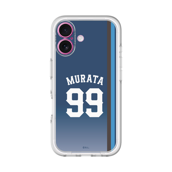 スリムプロテクションプレミアムケース［ 埼玉西武ライオンズ- #99 MURATA - ビジター ］