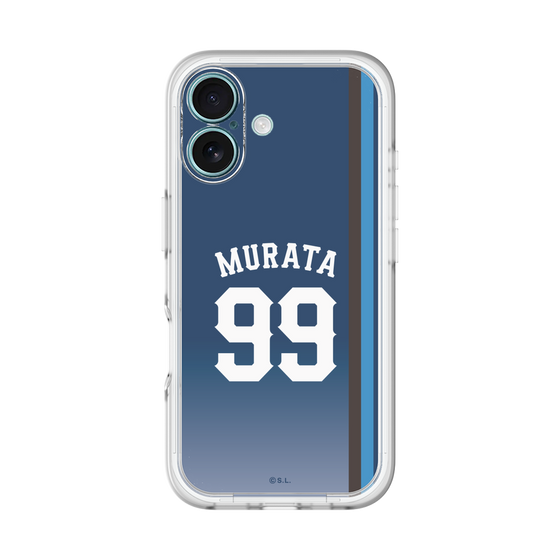 スリムプロテクションプレミアムケース［ 埼玉西武ライオンズ- #99 MURATA - ビジター ］