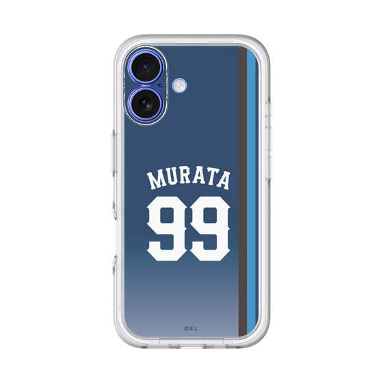 スリムプロテクションプレミアムケース［ 埼玉西武ライオンズ- #99 MURATA - ビジター ］