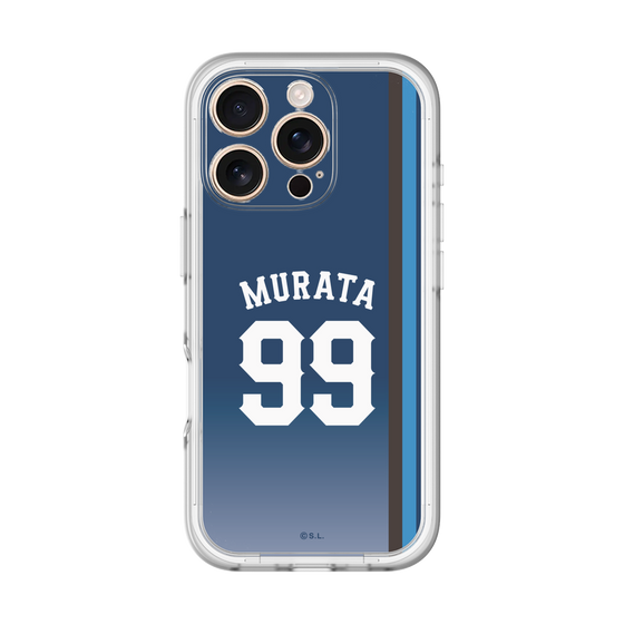 スリムプロテクションプレミアムケース［ 埼玉西武ライオンズ- #99 MURATA - ビジター ］