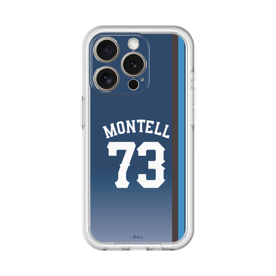 スリムプロテクションプレミアムケース［ 埼玉西武ライオンズ- #73 MONTELL - ビジター ］