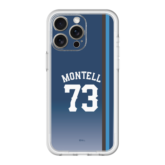 スリムプロテクションプレミアムケース［ 埼玉西武ライオンズ- #73 MONTELL - ビジター ］